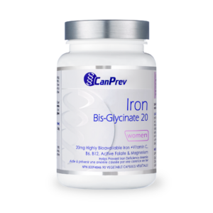 CanPrev Iron Bis-Glycinate 20 bottle